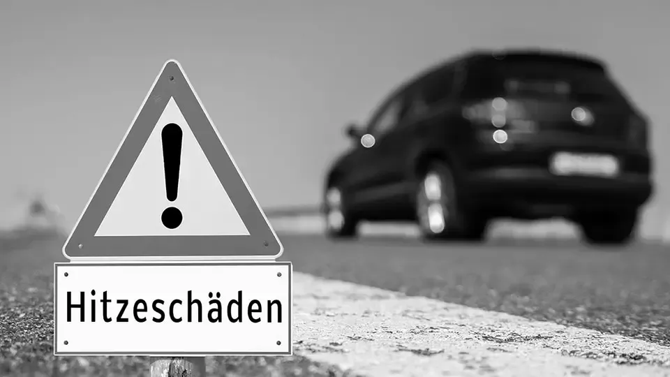 Aktuelles - Hitzeschäden an Straßen