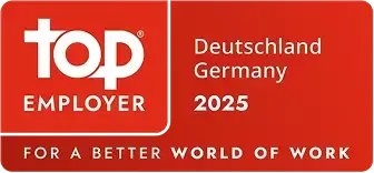Signet über Auszeichnung der VHV zum Top Employer 2025
