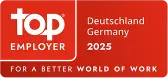 Signet über Auszeichnung der VHV zum Top Employer 2025